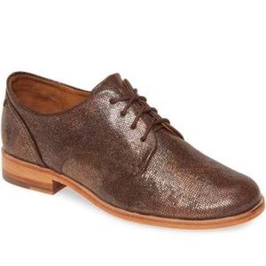 Frye Elyssa Metallic Oxford
